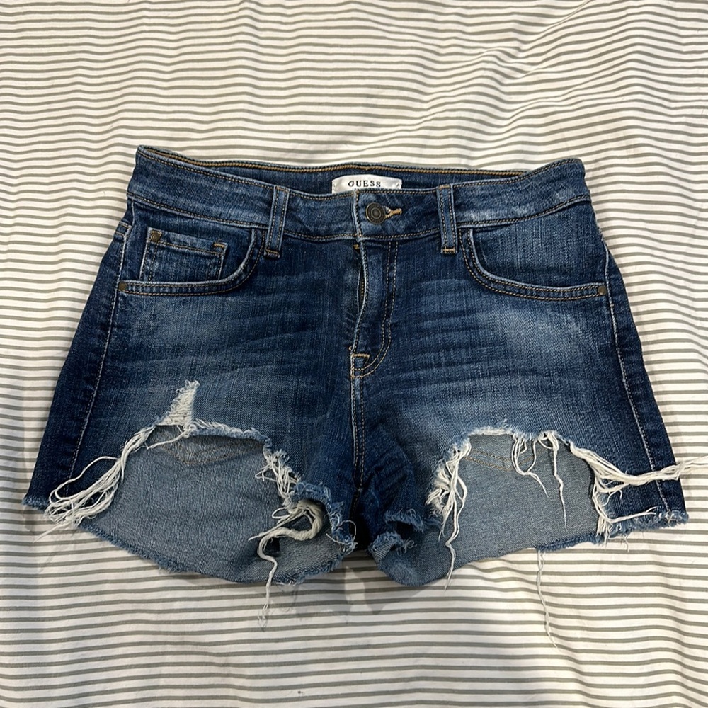 Guess Jean Cut-Off Shorts size 26